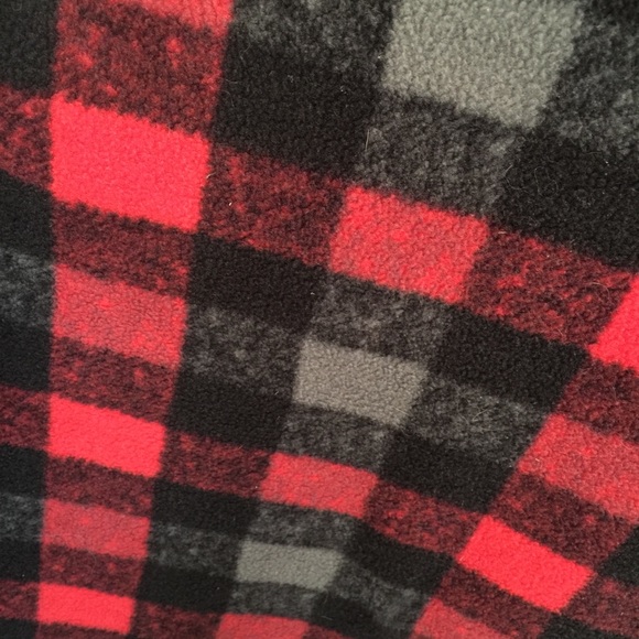 Columbia Boys Fleece Jacket Plaid Full Zip - Picture 5 of 10